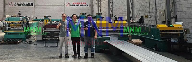 Khách hàng nói gì về máy cán tôn của MNM?